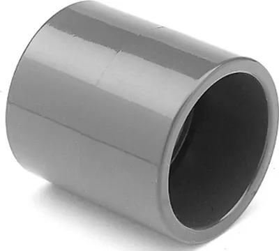 Produktbild von PVC Klebemuffe | Innen Ø 50 mm I PN 16 grau
