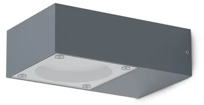 Produktbild von Ideal Lux 318202 SIRIO Außenwandleuchte 1xGX53 IP65 Anthrazit