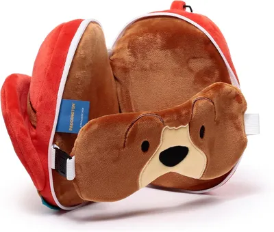 Imagen del producto de Almohada de viaje 2 en 1, de varios colores, para niños y adultos, soporte para el cuello para viajes