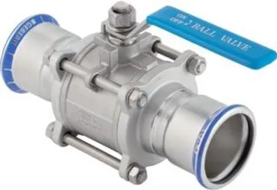 Produktbild von Geberit 92102 Mapress Kugelhahn NPW, mit Bet.-Hebel