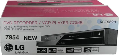Obrázek produktu pro LG RCT689H (nový) – VHS a DVD rekordér