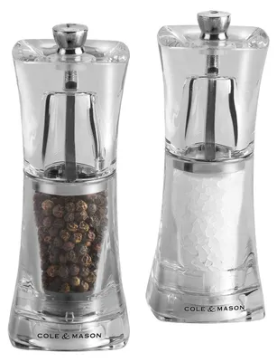 Produktbild von Cole & Mason Crystal Salz- und Pfeffermühle Geschenkset 12.5 cm