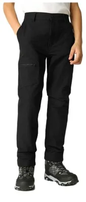 Productafbeelding van REGATTA RKJ175 JR Highton Outdoorbroek, Zwart, 11-12 Jaar