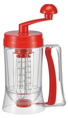 Zdjęcie produktu dla Dozownik do syropów - 800 ml - Z miarką i mieszadłem