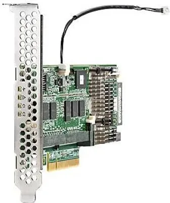 Zdjęcie produktu dla HPE SmartArray 820834-B21, SATA, PCI, 0, 1, 5, 6, 10, 50, 60, 12 Gbit/s, Standard PCIe plug-in card, 96 W
