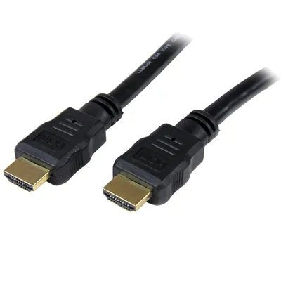 Zdjęcie produktu dla StarTech.com HDMM2M, 2 m, HDMI Typu A (Standard), HDMI Typu A (Standard), Kompatybilność 3D, 10,2 Gbit/s, Czarny