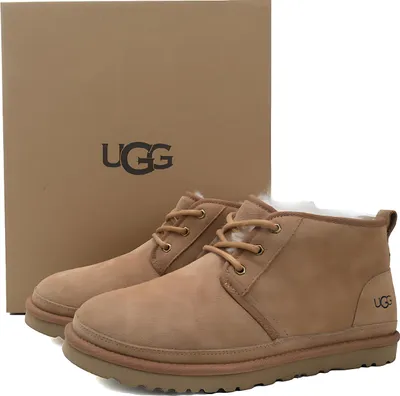 Produktbild von UGG Neumel Warme Knöchel-Winterstiefelette aus Wildleder Kastanienbraun