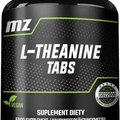 Produktbild von MZ Meet the zone L-Theanin 200 mg - 120 Vegane Tabletten - f??r geistige Ruhe und Klarheit