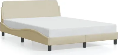 Immagine prodotto di vidaXL Struttura letto "Dover" crema 120x200 cm tessuto
