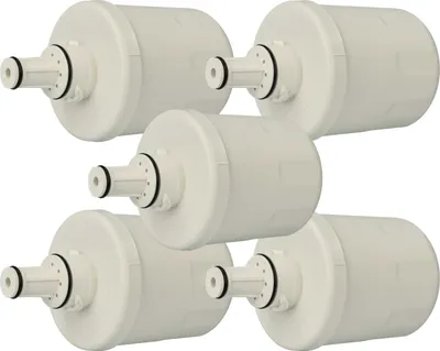 Produktbild von vhbw 5x Wasserfilter Filterkartusche Filter kompatibel mit Samsung RS267LASH, RS269LARS, RS2666SL, RS267LABP, RS60DJSM1/XEG, RS-60DJSM Kühlschrank