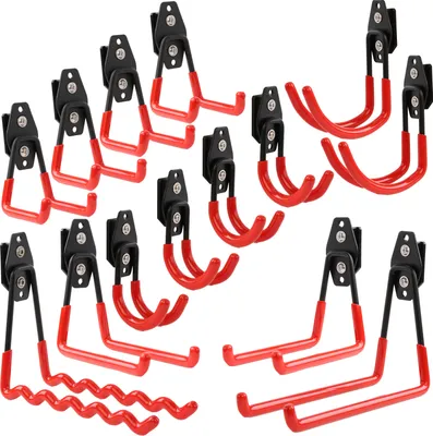 Image de 14el. Crochets en acier Qbrick systems garage tools hardware hanger up to 30kg