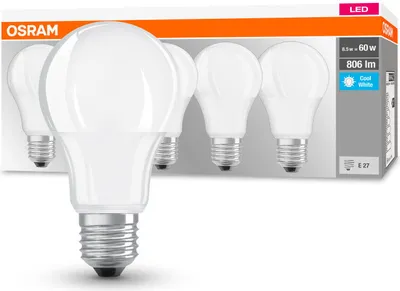 Produktbild von OSRAM 4058075152632 LED BASE CLASSIC A E27 4000 K 8,5 W 806 lm