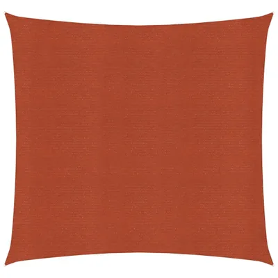Obrázok produktu pre Tieniaca plachta 160 g/m² štvorec terakotová 2,5x2,5 m HDPE