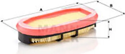Obrázek produktu pro MANN-FILTER CF 1941 sekundární vzduchový filtr