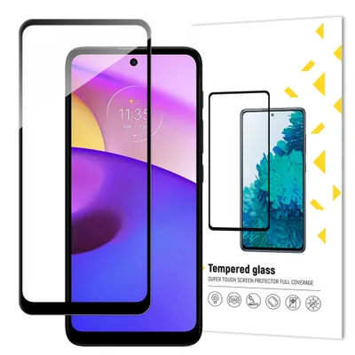 Obrázok produktu pre MG Full Glue Durable ochranné sklo na Motorola Moto E40, čierne