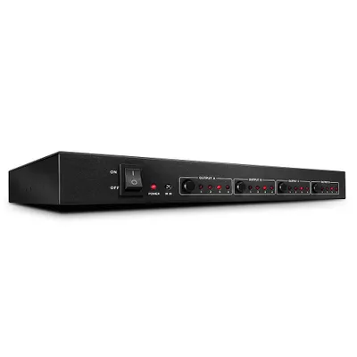 Image de LINDY Matrix Switch HDMI 1.4 10.2G 4x4 4K2K@30 1080p@120