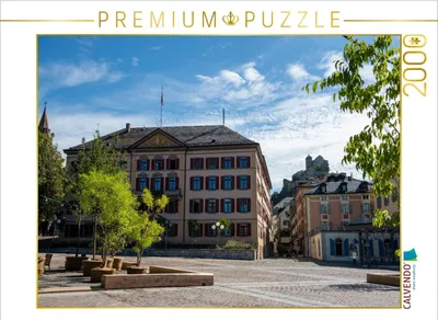 Produktbild von CALVENDO Puzzle Regierungsgebäude | 2000 Teile Lege-Größe 90x67cm Foto-Puzzle für glückliche Stunden