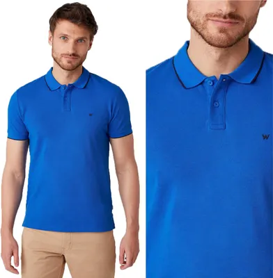 Immagine prodotto di WRANGLER uomo, polo SS POLO TEE, M, blu, polo, uomo,