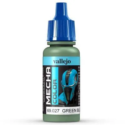 Produktbild von Vallejo Mecha Color 027 Green Blue 17ml Airbrushfarbe