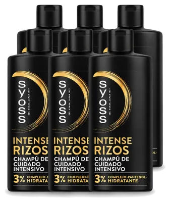 Zdjęcie produktu dla 6 sztuk szamponu Syoss Intense Curls - 440 ml - zestaw ekonomiczny