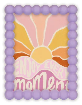Produktbild von Bilderrahmen 15 x 20 cm Bubble-Design Deko-Rahmen in Pastelllila