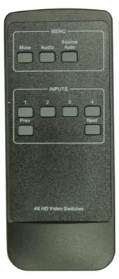 Obrázek produktu pro Vivolink VL120011-REM, IR Wireless, Tlačítka, Černá
