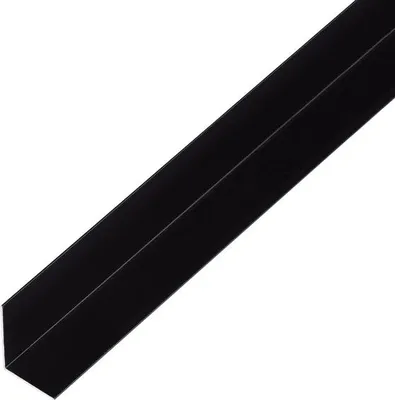 Produktbild von Eloxiertes Aluminium-Winkelprofil Schwarz 1000X25X25X1.0 - G/472955