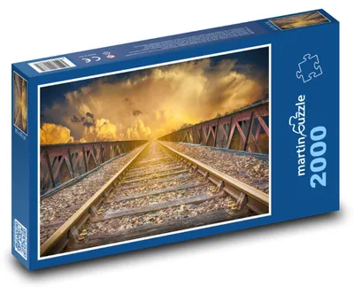 Obrázok produktu pre martinpuzzle - Puzzle 2000 - Železnicné kolaje