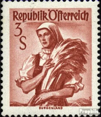 Produktbild von Briefmarken Österreich 1948 Mi 922 postfrisch Trachtenserie