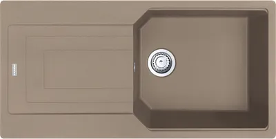 Immagine prodotto di Franke URBAN UBG 611-100 lavello in CASHMERE con manopola eccentrica in acciaio inox / Dimensioni del foro 980 x 480 mm / Lavello in granito
