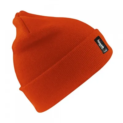Image de Result Thermo Bonnet d'hiver / Bonnet de ski / Bonnet avec doublure Thinsulate BC970 (Taille unique) (Orange)