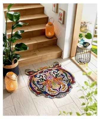 Produktbild von Fußmatte Mystic Wilderness 90x90cm, für Innen- und Außenbereich, waschbar