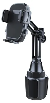 Produktbild von Elzusha – Universeller Getränkehalter und Telefonhalter für das Auto – um 360° schwenkbar