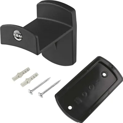Productafbeelding van K&M 16312 Wandhouder voor hoofdtelefoons, zwart