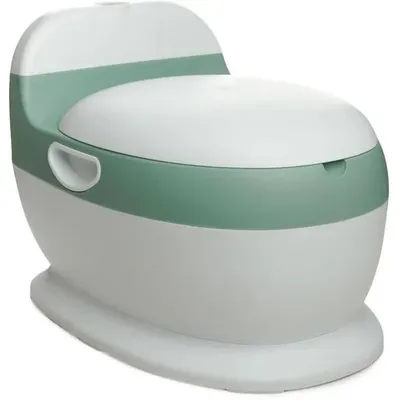 Immagine prodotto di Mini WC - THERMOBABY - Verde salvia - Comodo con rumore di scarico