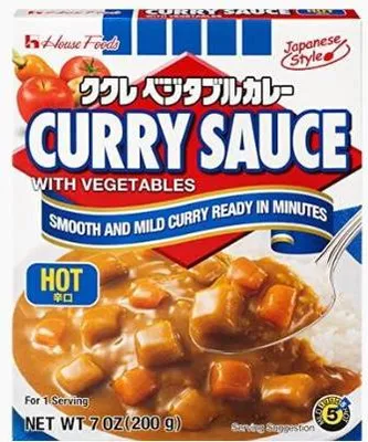 Produktbild von House Foods Japan Curry Sauce Hot 200g