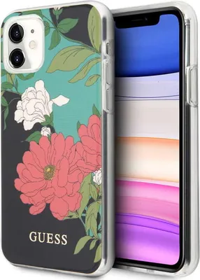 Immagine prodotto di Guess Guhcn61Imlfl01 Iphone 11 6,1 / Xrczarny/Nero N°1 Collezione Fiori