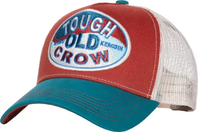 Produktbild von King Kerosin Herren Trucker Cap "tough old crow" Red & Blue