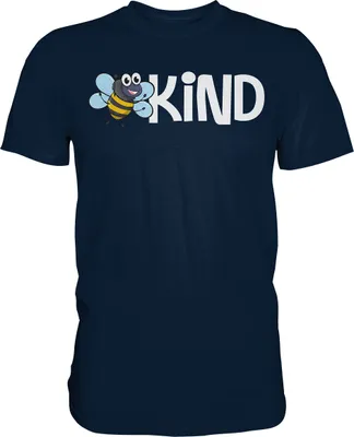 Produktbild von Bienen Imker Be Kind T-Shirt – Navy / S