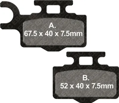 Immagine prodotto di Pastiglie freno EBC Standard FA302TT