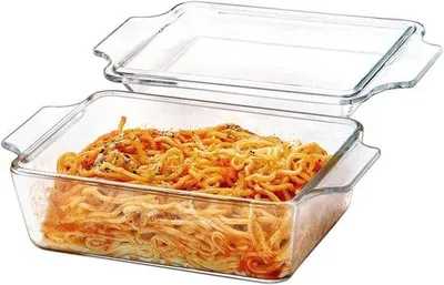 Obrázek produktu pro Skleněná nádoba na potraviny, 1 litr – úspora místa – bezpečnost potravin