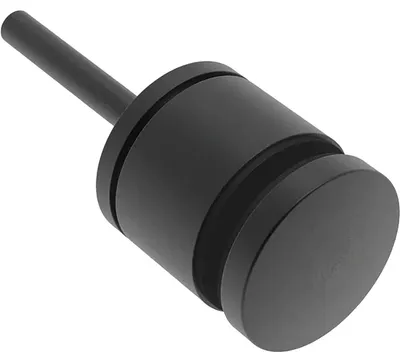Produktbild von Glaspunkthalter verstellbar, für 8-17,52mm Glas, ø 50 mm, Edelstahl schwarz matt