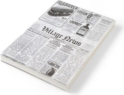Produktbild von HENDI Fettresistendes Papier Zeitungsdruck 250x200 mm