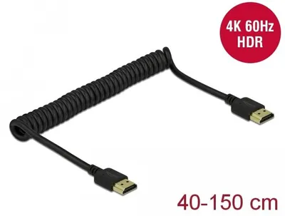 Image de Delock 84967 DELOCK HDMI Spiralkabel 4K 60 Hz