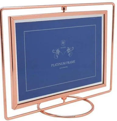 Zdjęcie produktu dla Henzo ramka na zdjęcia Swing 10x15 cm różowe złoto format poziomy