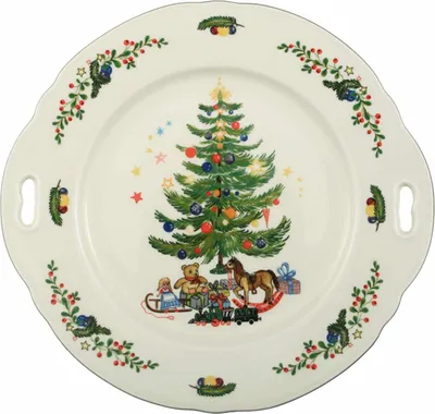 Zdjęcie produktu dla Seltmann Weiden Marie-Luise Weihnachten Taca na ciasto 27 cm