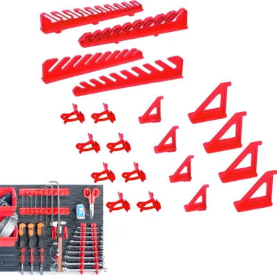 Produktbild von Bineer 20 Kbh20 Werkzeugtafel-Aufhänger-Set - 3020