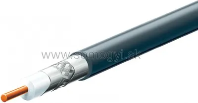 Obrázok produktu pre Koaxiálny kábel čierny vonkajší 305m S6TSV/BK