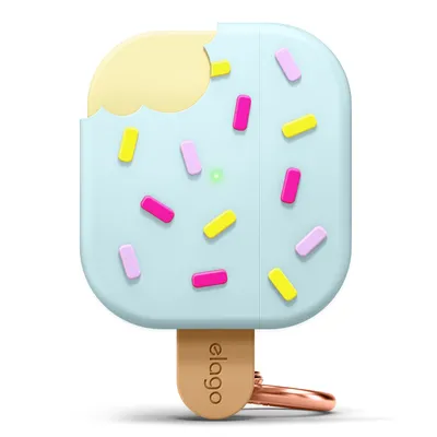 Produktbild von Elago Hülle mit Eiscreme-Muster für AirPods 3 - Mintgrün