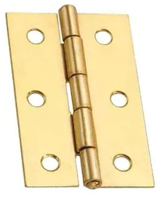 Obrázok produktu pre Plochý záves s pevným čapom 40 x 35 mm